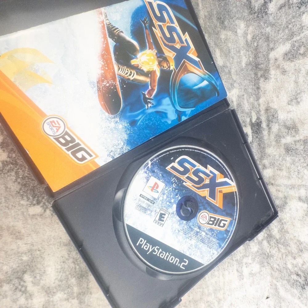 SSX PlayStation 2 PS2 EA Sports BIG Snowboarding Game 2000 Retro Classic